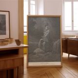 John on Patmos - Book of Revelation Vision by Gustave Dore canvas wall art - Image 7
