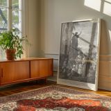 John the Baptist Preaches - Wilderness Scene Engraving by Dore canvas wall art - Image 6
