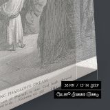 Joseph Interprets Pharaoh's Dream - Gustave Dore Courtroom Prophecy Scene canvas wall art - Image 8
