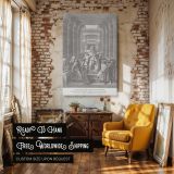 Joseph Reveals Himself to Brothers - Gustave Dore Dramatic Reunion Scene canvas wall art - Image 3