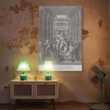 Joseph Reveals Himself to Brothers - Gustave Dore Dramatic Reunion Scene canvas wall art - Image 5