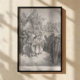 Joseph Sold by His Brothers - Gustave Dore Old Testament Betrayal Scene canvas wall art - Image 2