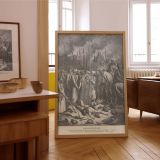 Joshua and Rahab - Gustave Dore Wall Canvas Biblical Mercy Scene - Image 7