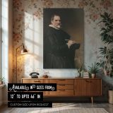 Juan Martinez Montanes - Velazquez Sculptor Holding Chisel canvas wall art
