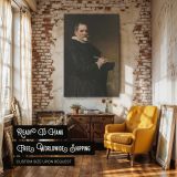 Juan Martinez Montanes - Velazquez Sculptor Holding Chisel canvas wall art - Image 3
