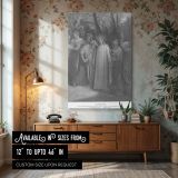 Judas Betrays with a Kiss - Gospel Betrayal Scene by Dore canvas wall art