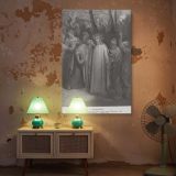 Judas Betrays with a Kiss - Gospel Betrayal Scene by Dore canvas wall art - Image 5