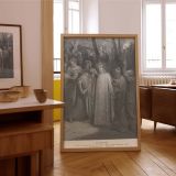 Judas Betrays with a Kiss - Gospel Betrayal Scene by Dore canvas wall art - Image 7
