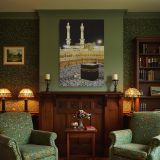 Kaaba at Masjid al-Haram - Sacred Mecca Scene Islamic Photo Art canvas wall art - Image 4
