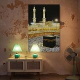 Kaaba at Masjid al-Haram - Sacred Mecca Scene Islamic Photo Art canvas wall art - Image 5