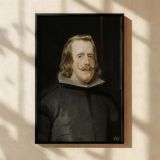 King Felipe IV - Velazquez Royal Profile in Ceremonial Armor canvas wall art - Image 2