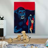 King Kong 1933 - Red-Eyed Gorilla and Woman Poster - Image 2