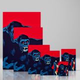 King Kong 1933 - Red-Eyed Gorilla and Woman Poster - Image 4