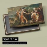 King Lear Weeping Over the Dead Body of Cordelia by James Barry - canvas rear frame and hanging hardware