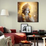 Krishna adult gold representation — room mockup view 22