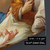 La Natividad (1799), vintage illustration by Jose Campeche y Jordan — room mockup view 5