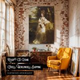 Lady Bampfylde - Georgian Noblewoman by Joshua Reynolds canvas wall art - Image 3
