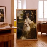 Lady Bampfylde - Georgian Noblewoman by Joshua Reynolds canvas wall art - Image 8