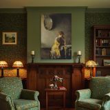 Lady in Yellow by Richard Edward Miller - Candlelit Scene with Mirror canvas wall art - Image 4