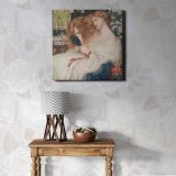 Lady Lilith by Dante Gabriel Rossetti and Henry Treffry Dunn — room mockup view 1