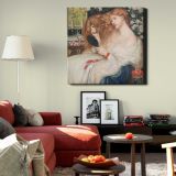 Lady Lilith by Dante Gabriel Rossetti and Henry Treffry Dunn — room mockup view 22