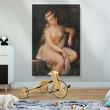 Lady of the Lake - Romantic Classical Nude Inspired by Scott's Poem canvas wall art - Image 2