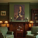 Lady with a Fan - Velazquez Portrait of Elegant Spanish Noblewoman canvas wall art - Image 4