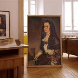 Lady with a Fan - Velazquez Portrait of Elegant Spanish Noblewoman canvas wall art - Image 7
