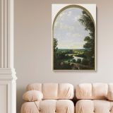 Landscape in Brazil 1652 - Tropical Scene by Frans Post as Colonial Canvas Print - Image 2