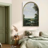 Landscape in Brazil 1652 - Tropical Scene by Frans Post as Colonial Canvas Print - Image 3