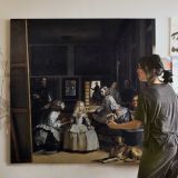 Las Meninas by Diego Velázquez — room mockup view 3