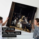 Las Meninas by Diego Velázquez — room mockup view 4