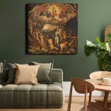 Last Judgment (1611) by Aert Pietersz — room mockup view 15