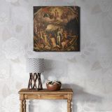 Last Judgment (1611) by Aert Pietersz — room mockup view 1