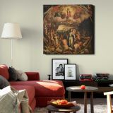 Last Judgment (1611) by Aert Pietersz — room mockup view 22