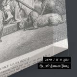 Lazarus and the Rich Man - Mercy Parable by Gustave Dore canvas wall art - Image 8