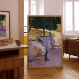 Les Orangers by Gustave Caillebotte - Summer Garden with Trees and Chairs canvas wall art - Image 7