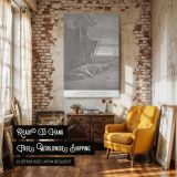 Levite Finds Woman's Body - Gustave Dore Grief and Mourning Scene canvas wall art - Image 3