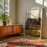 Long Island Homestead by Andrew W. Warren - Autumn Trees and Harvest Fields canvas wall art - Image 6