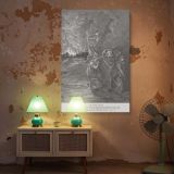 Lot Flees Sodom - Destruction of Cities by Gustave Dore canvas wall art - Image 5