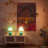Lucretia Borgia - Renaissance Throne Scene by Frank Cadogan Cowper Wall Canvas - Image 6
