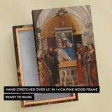 Madonna and Child with Saints - Renaissance Sacred Group By Marcello Fogolino canvas wall art - Image 6