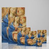 Madonna of Humility - Sacred Virgin with Christ Child Scene By Fra Angelico canvas wall art - Image 4