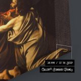 Madonna of the Rosary - Virgin Mary with Saints by Caravaggio canvas wall art - Image 8