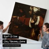Maidservant from The Denial of Saint Peter — room mockup view 4