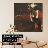 Maidservant from The Denial of Saint Peter — room mockup view 6