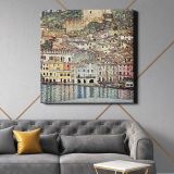 Malcesine am Gardasee (1913) famous painting Gustav Klimt — room mockup view 21