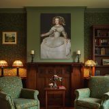Maria Theresa of Spain - Velazquez Princess in Gilded Gown canvas wall art - Image 4