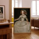 Maria Theresa of Spain - Velazquez Princess in Gilded Gown canvas wall art - Image 7
