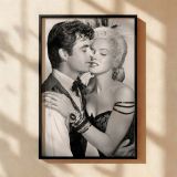 Marilyn and Rory Calhoun - Romantic Film Scene Poster - Image 2